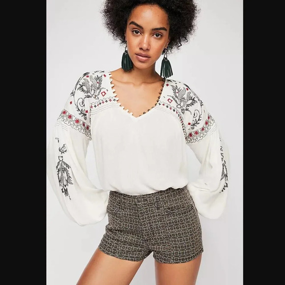 Free People Rock It Tonight Blouse - Picture 3 of 10